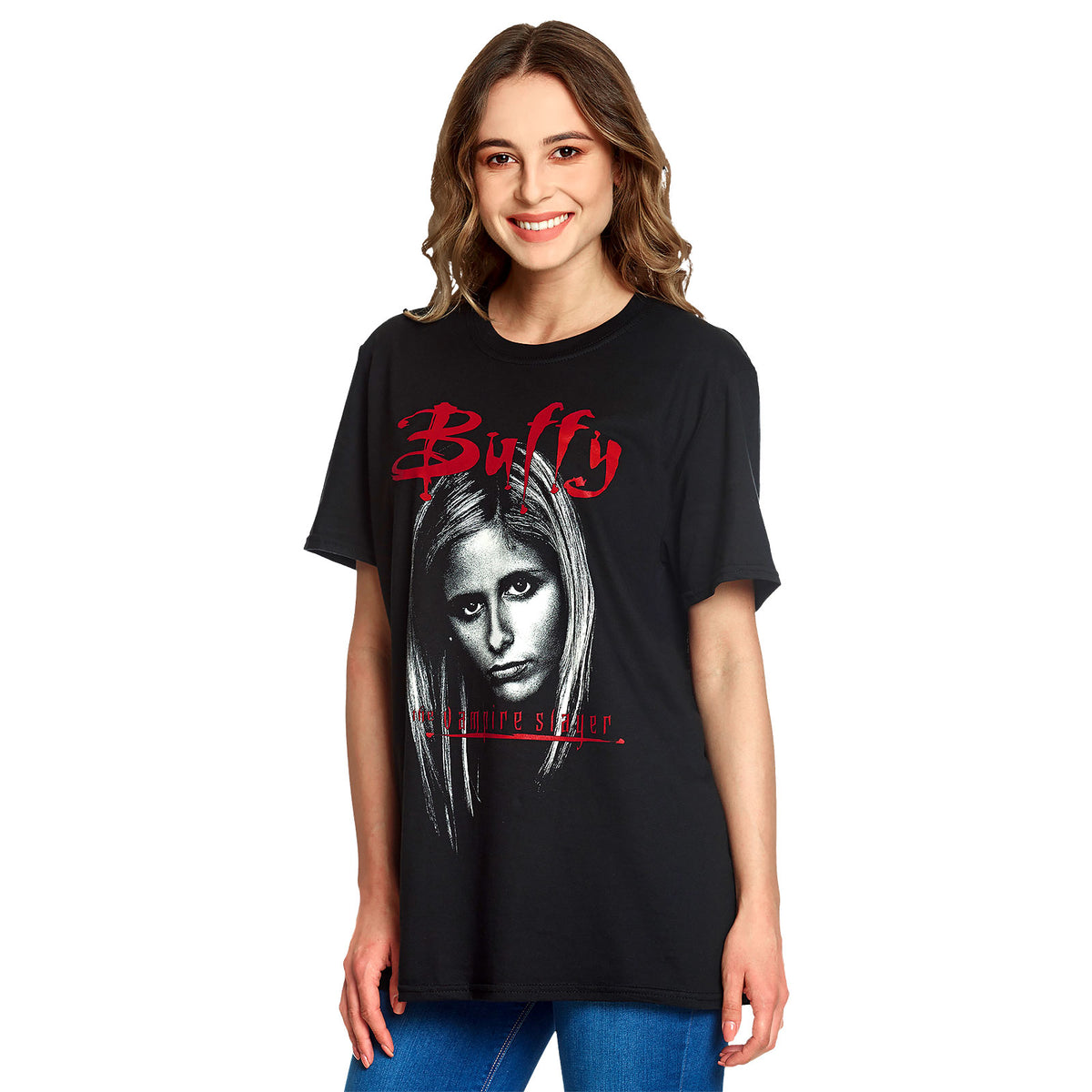 Productafbeelding Buffy - Vampier Slayer T-shirt zwart
