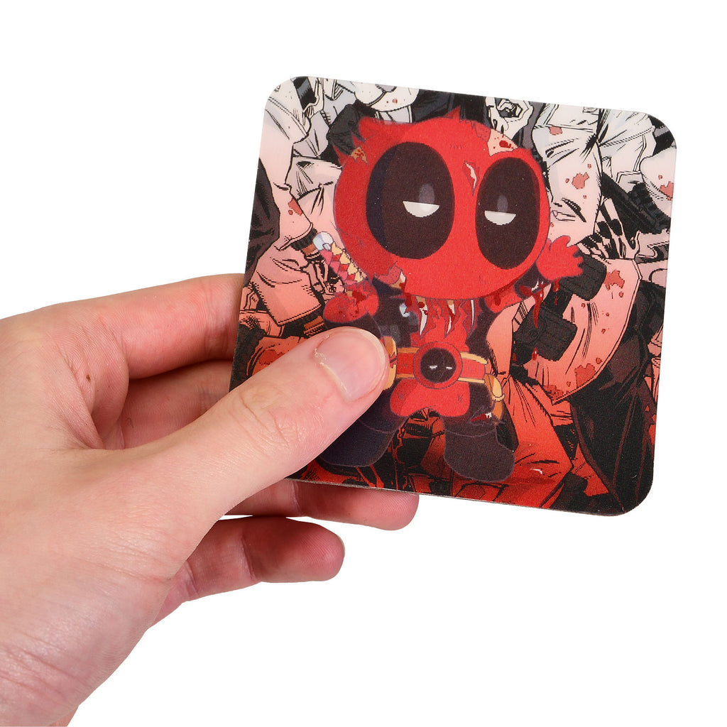 Productafbeelding Deadpool 3D Onderzetter Set van 4