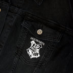 Productafbeelding Harry Potter - Hogwarts Wapen Jeansjasje Zwart