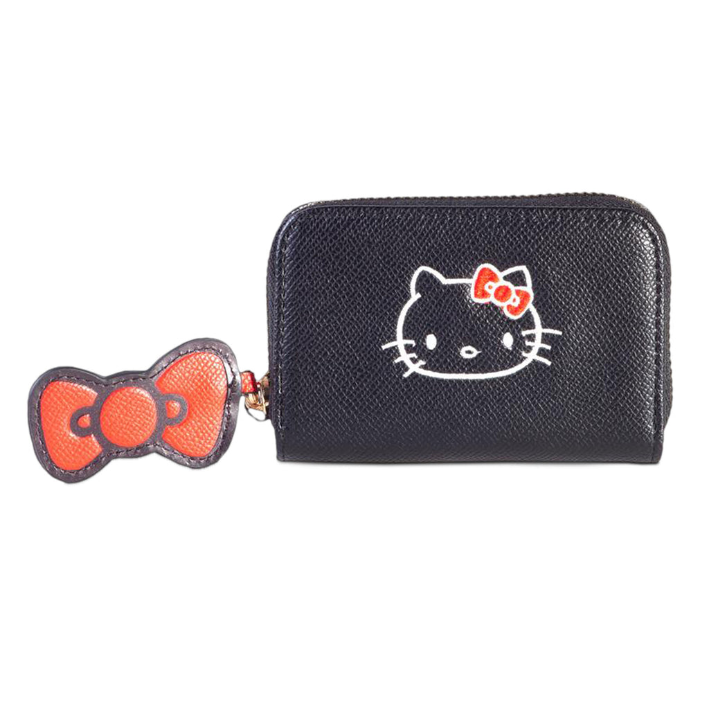 Productafbeelding Hello Kitty - Logo Kleingeldbeurs Zwart
