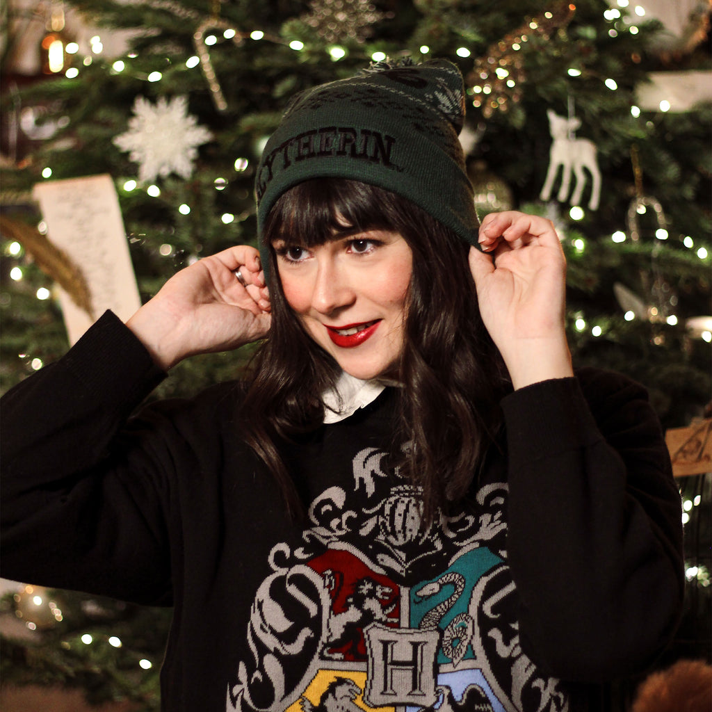 Productafbeelding Harry Potter - Slytherin Noorse muts groen