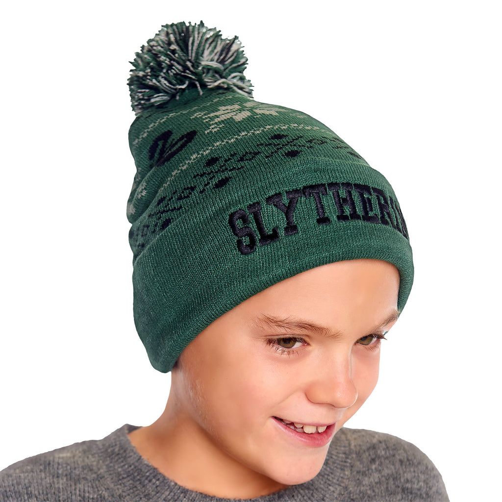 Productafbeelding Harry Potter - Slytherin Noorse muts groen