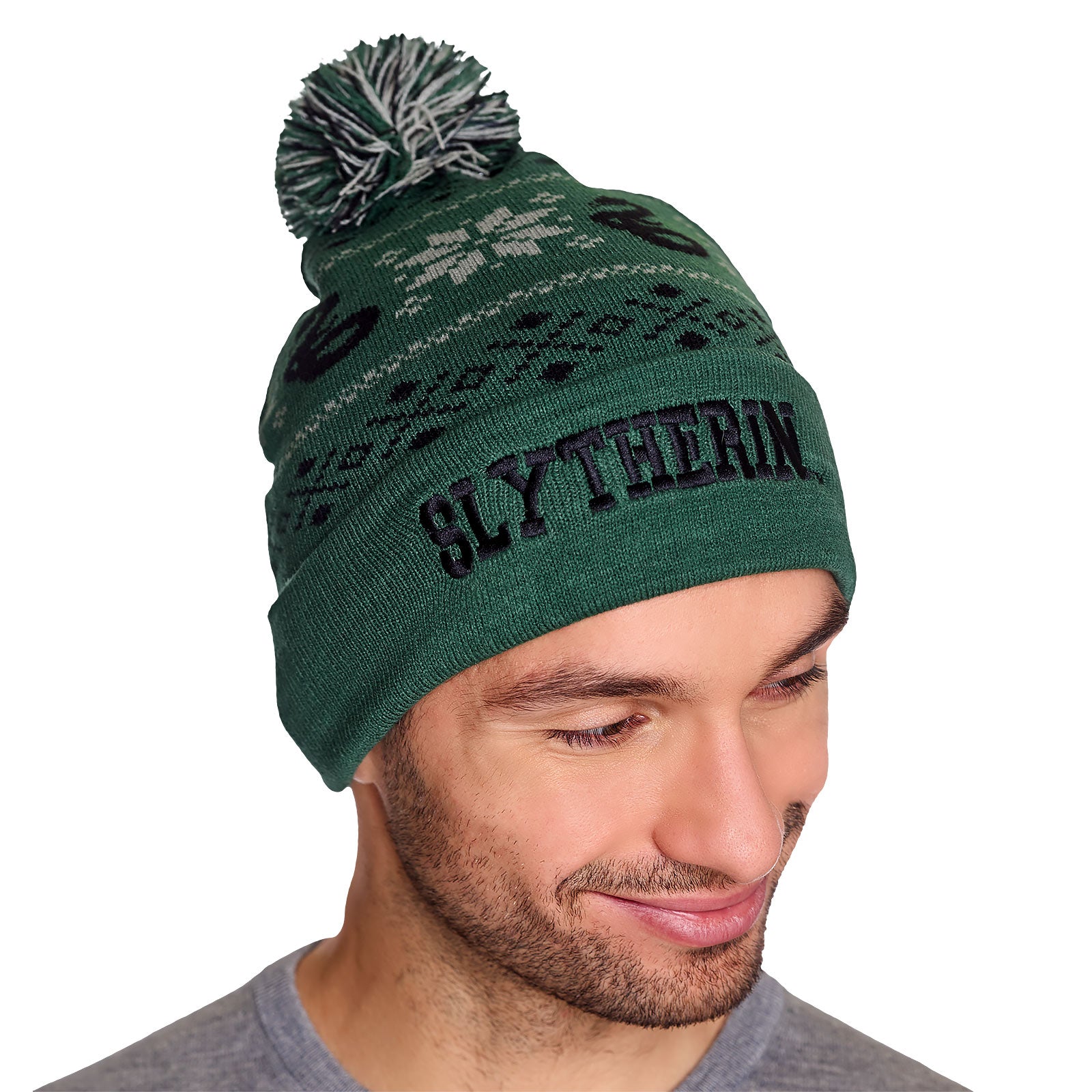 Productafbeelding Harry Potter - Slytherin Noorse muts groen
