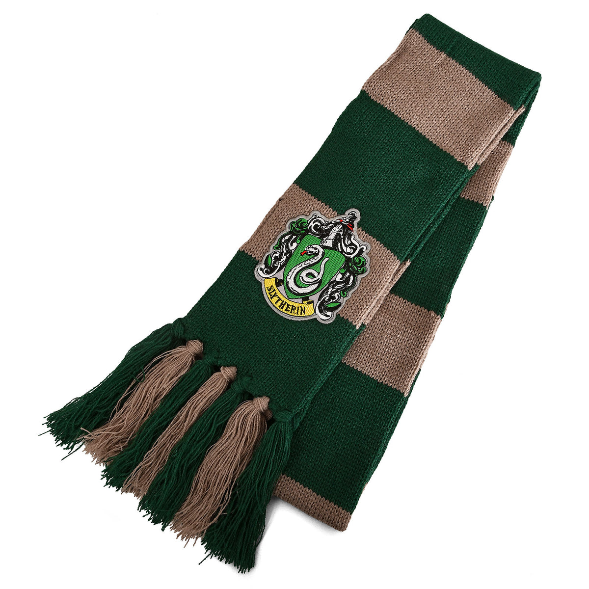 Productafbeelding Harry Potter - Slytherin Wapen Kostuum Gebreide Sjaal