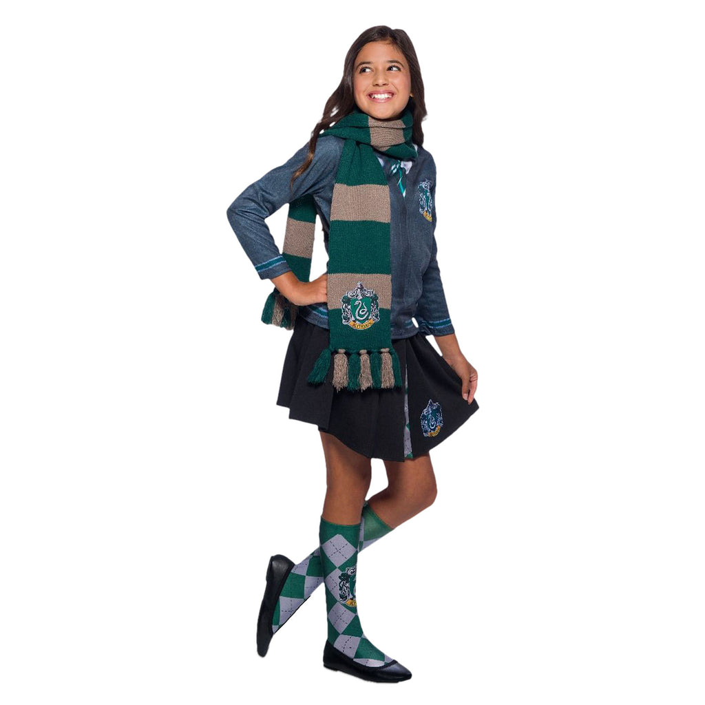 Productafbeelding Harry Potter - Slytherin Wapen Kostuum Gebreide Sjaal
