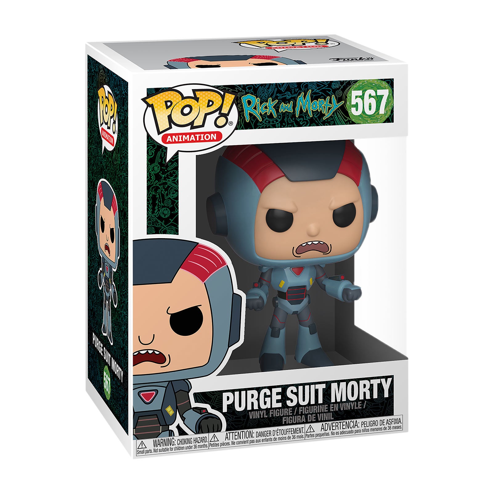 Productafbeelding Rick en Morty - Zuiveringspak Morty Funko Pop Figurine