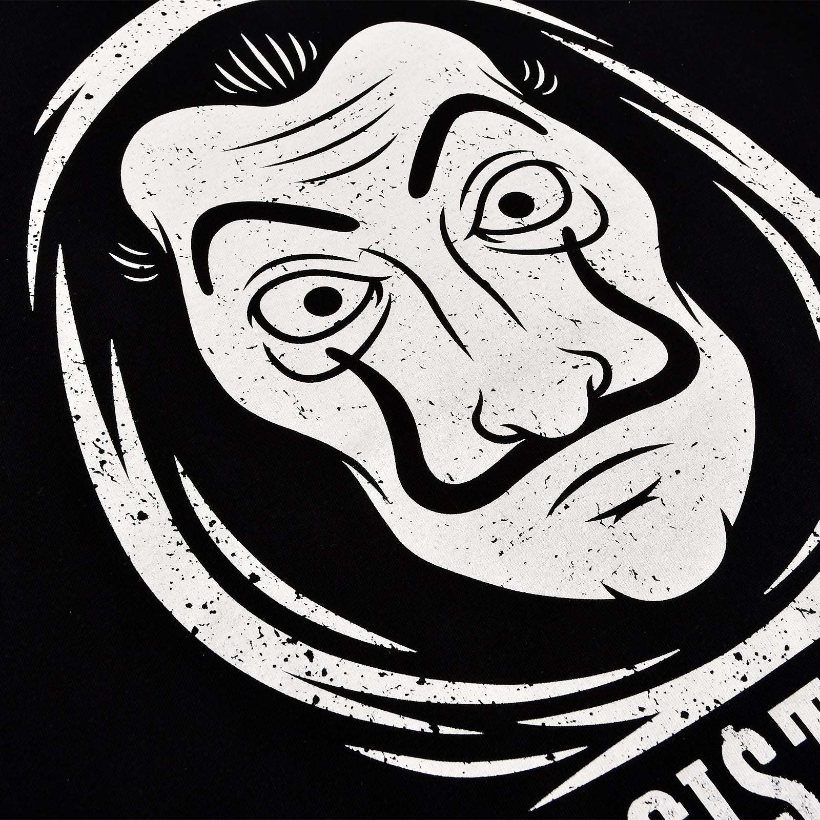 Productafbeelding Resistance T-Shirt voor fans van La Casa de Papel zwart
