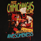 Productafbeelding Deadpool - Chimichangas Love T-shirt zwart