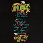 Productafbeelding Deadpool - Chimichangas Love T-shirt zwart