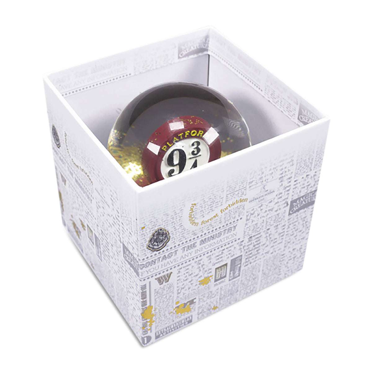 Productafbeelding Harry Potter - Perron 9 3/4 Glitter Sneeuwbol