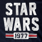 Productafbeelding Star Wars van 1977 Distressed T-shirt blauw