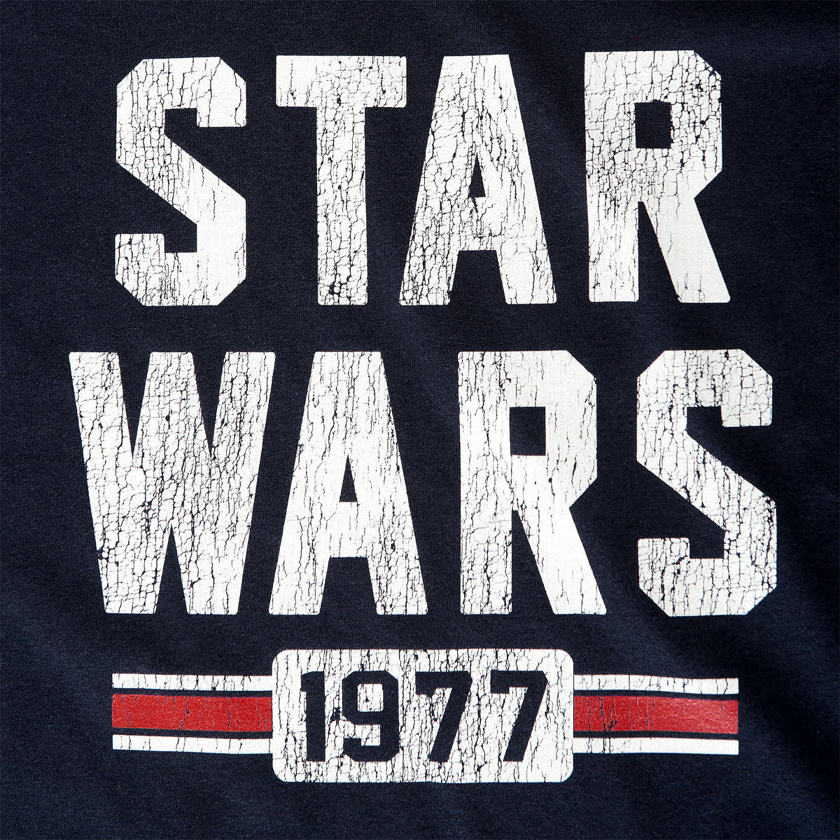 Productafbeelding Star Wars van 1977 Distressed T-shirt blauw