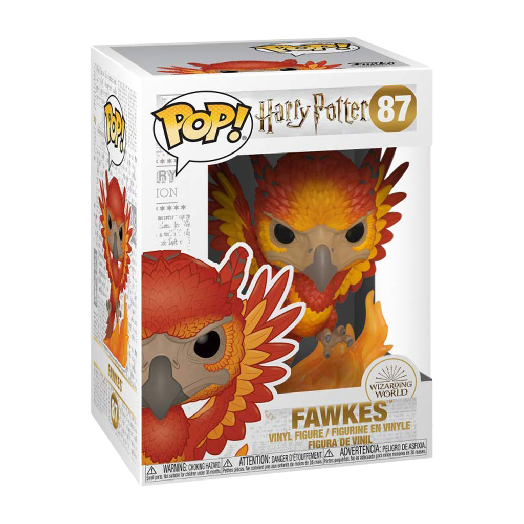 Productafbeelding Harry Potter - Fawkes met Vlammen Funko Pop Figuur