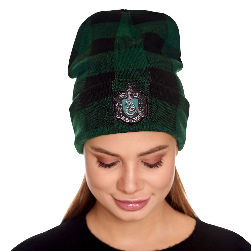 Productafbeelding Harry Potter - Slytherin Wapen Geruite Muts