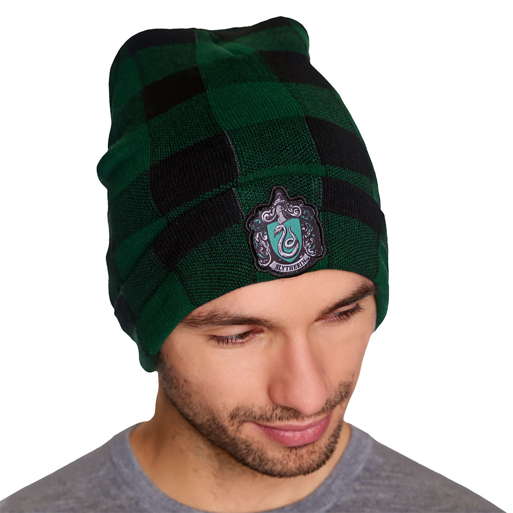 Productafbeelding Harry Potter - Slytherin Wapen Geruite Muts