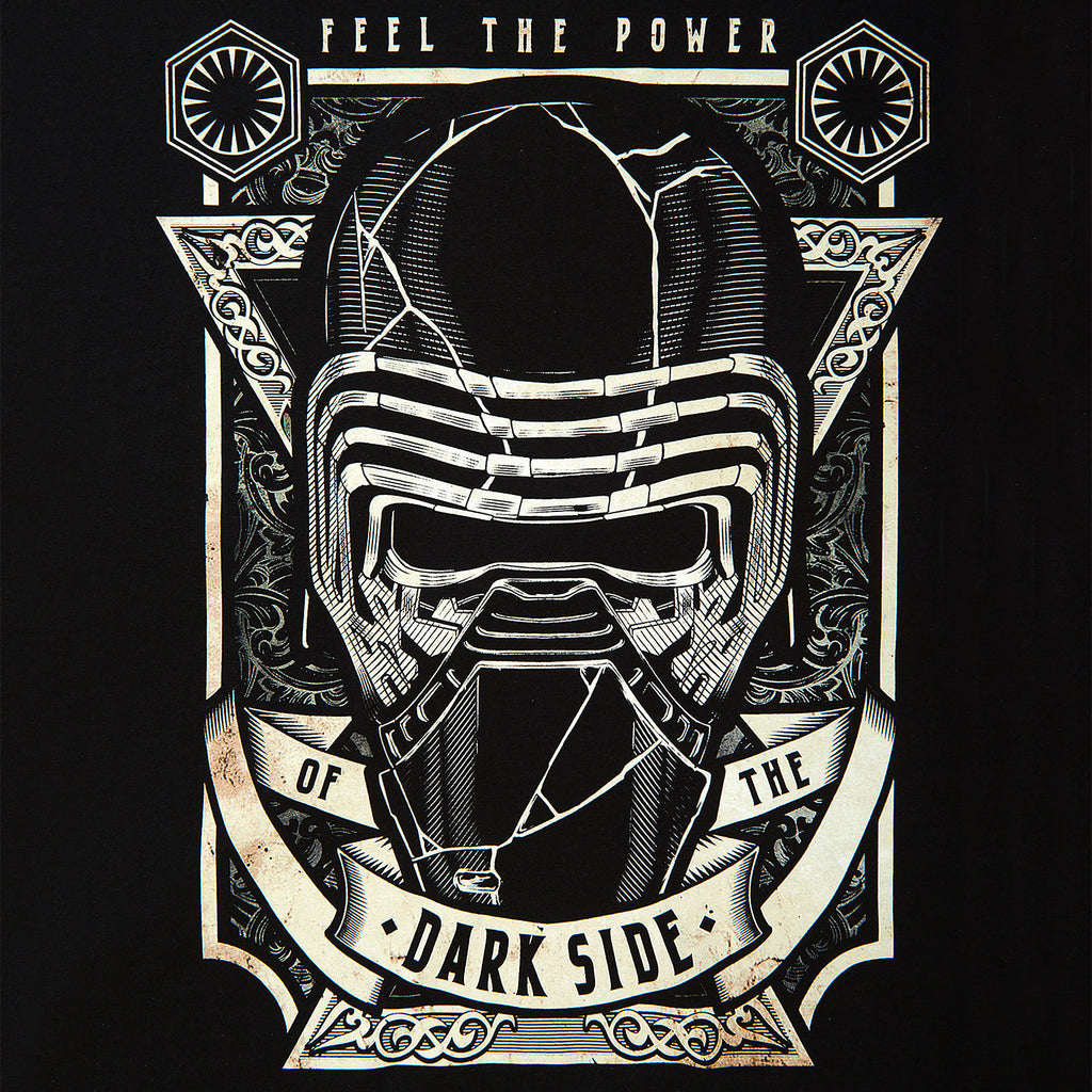 Productafbeelding Star Wars - Voel De Kracht van De Donkere Kant T-Shirt zwart
