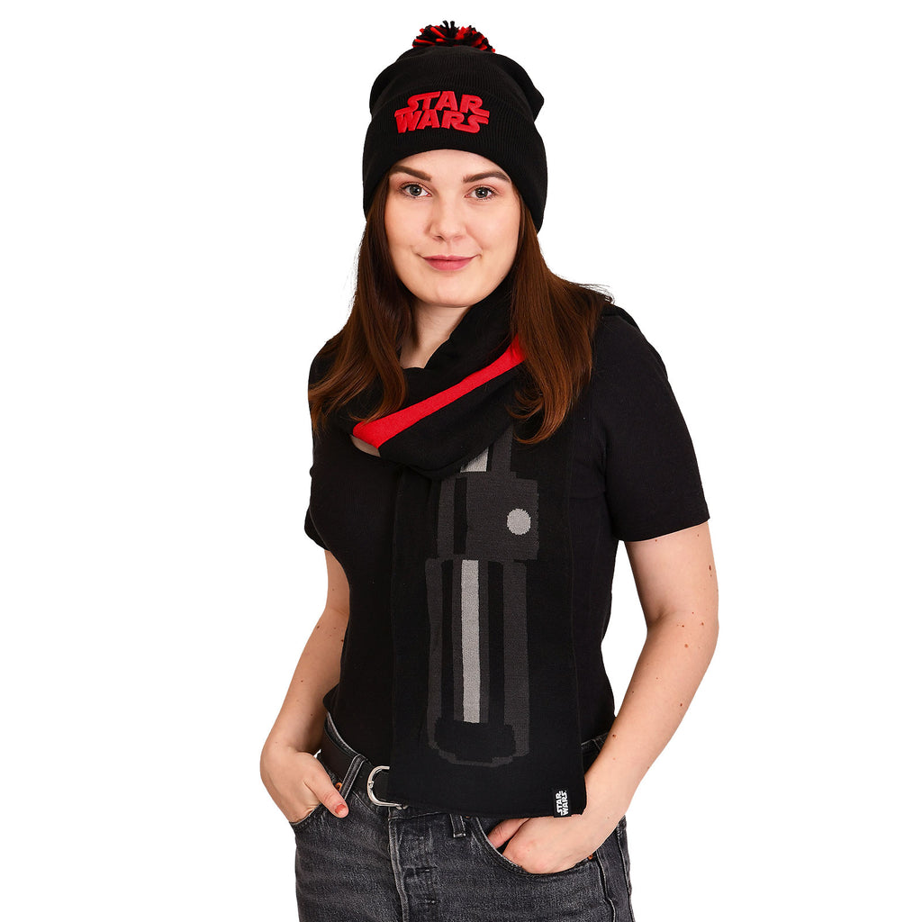 Productafbeelding Star Wars - Darth Vader Muts en Sjaal Cadeauset