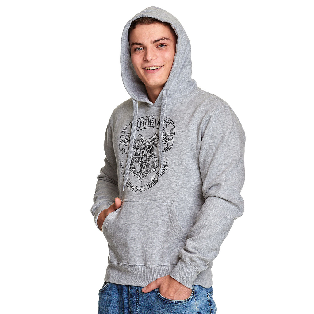 Productafbeelding Harry Potter - Hogwarts Wapen Hoodie grijs