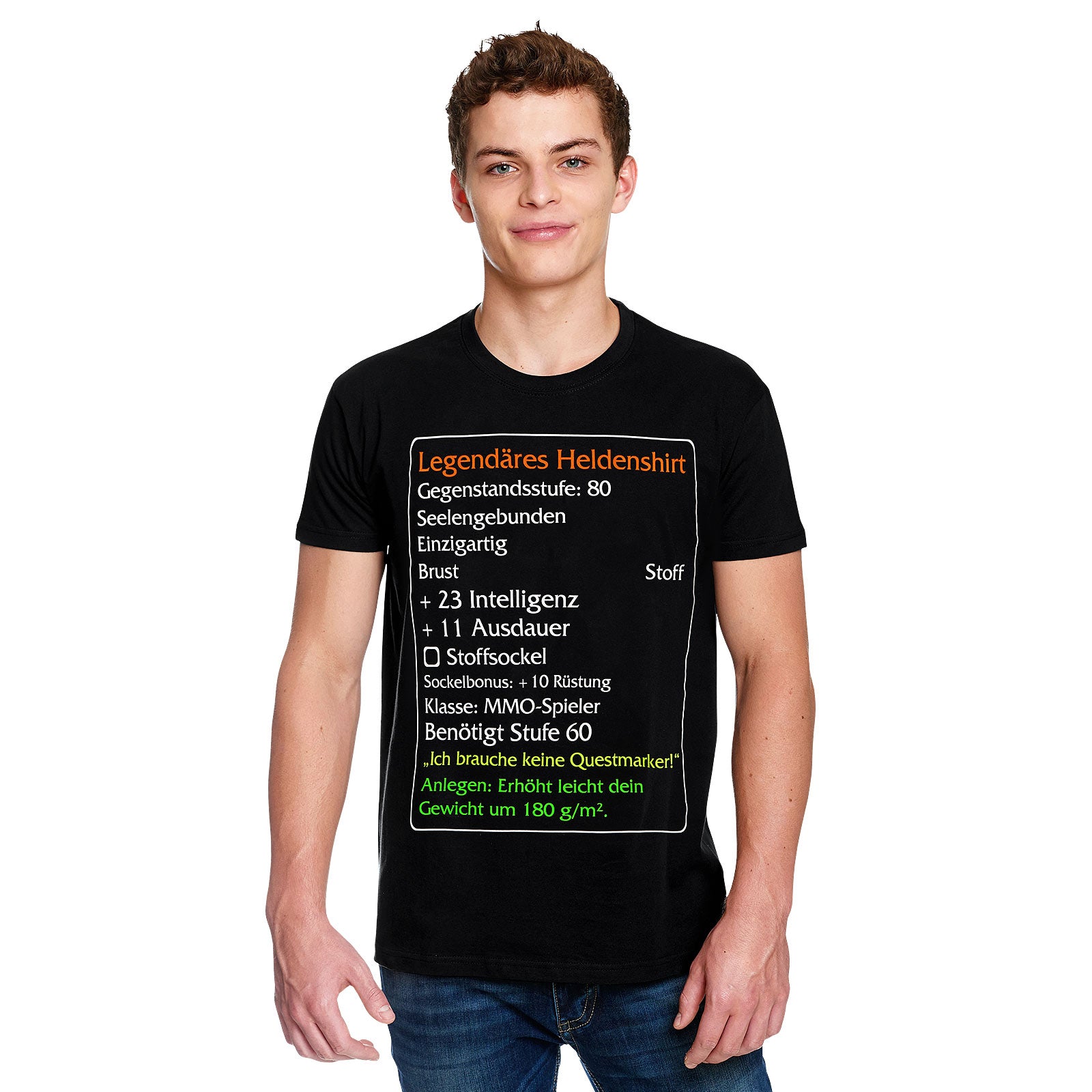 Product image Level-60-Item Legendary Heroes Classic T-Shirt Black