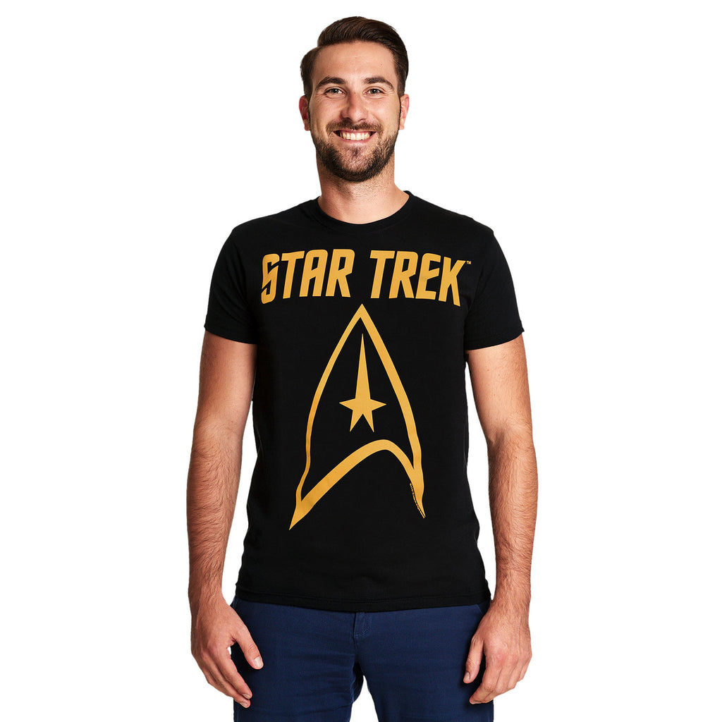 Productafbeelding Star Trek - Logo T-shirt zwart