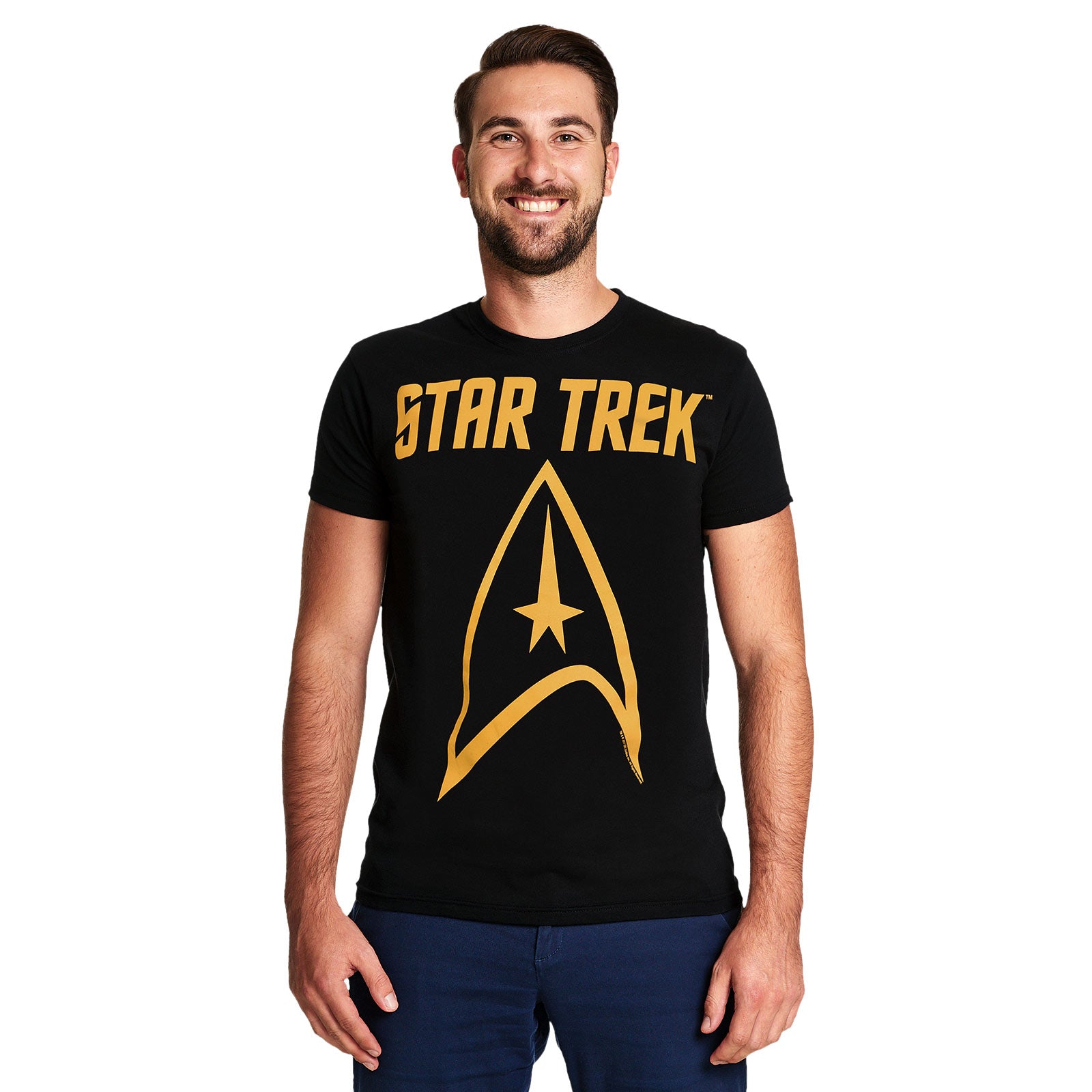 Productafbeelding Star Trek - Logo T-shirt zwart