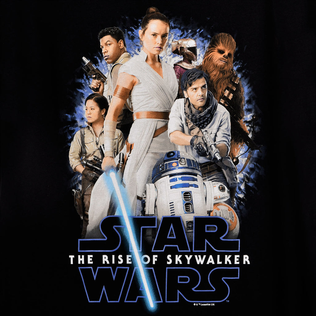 Productafbeelding Star Wars - The Rise of Skywalker Collage T-Shirt zwart