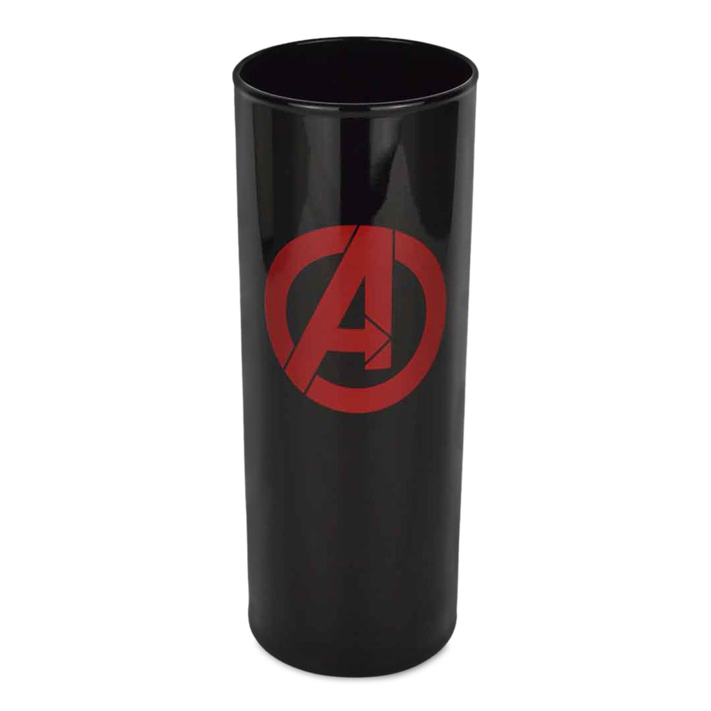 Productafbeelding Avengers Logo Glas zwart
