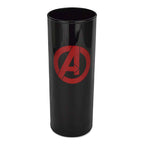 Productafbeelding Avengers Logo Glas zwart