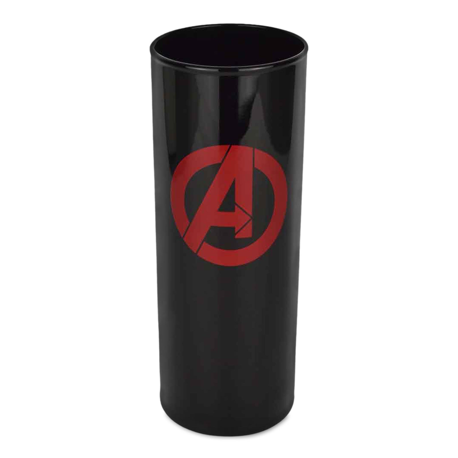 Productafbeelding Avengers Logo Glas zwart