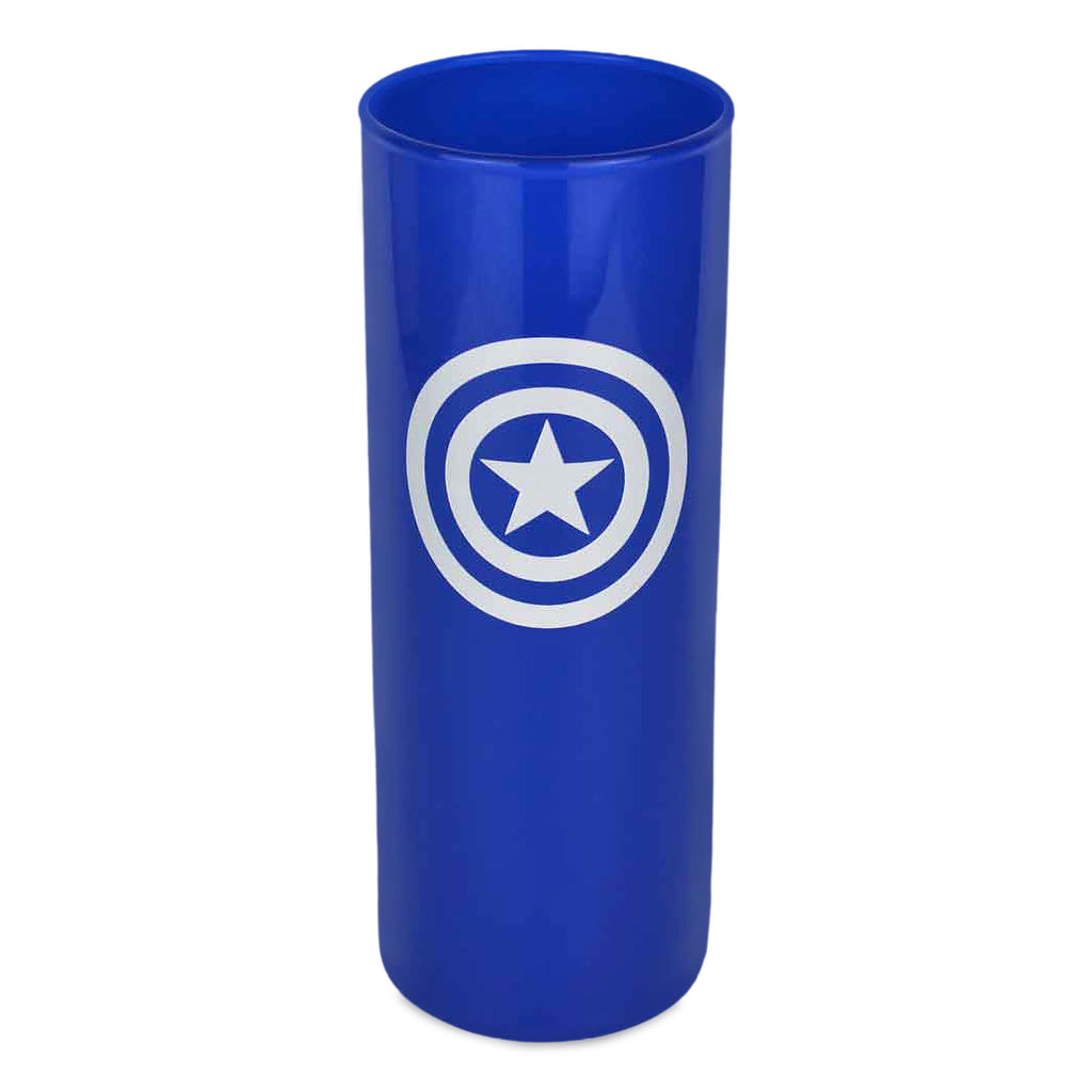 Productafbeelding Captain America - Schild Logo Glas blauw