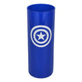 Productafbeelding Captain America - Schild Logo Glas blauw