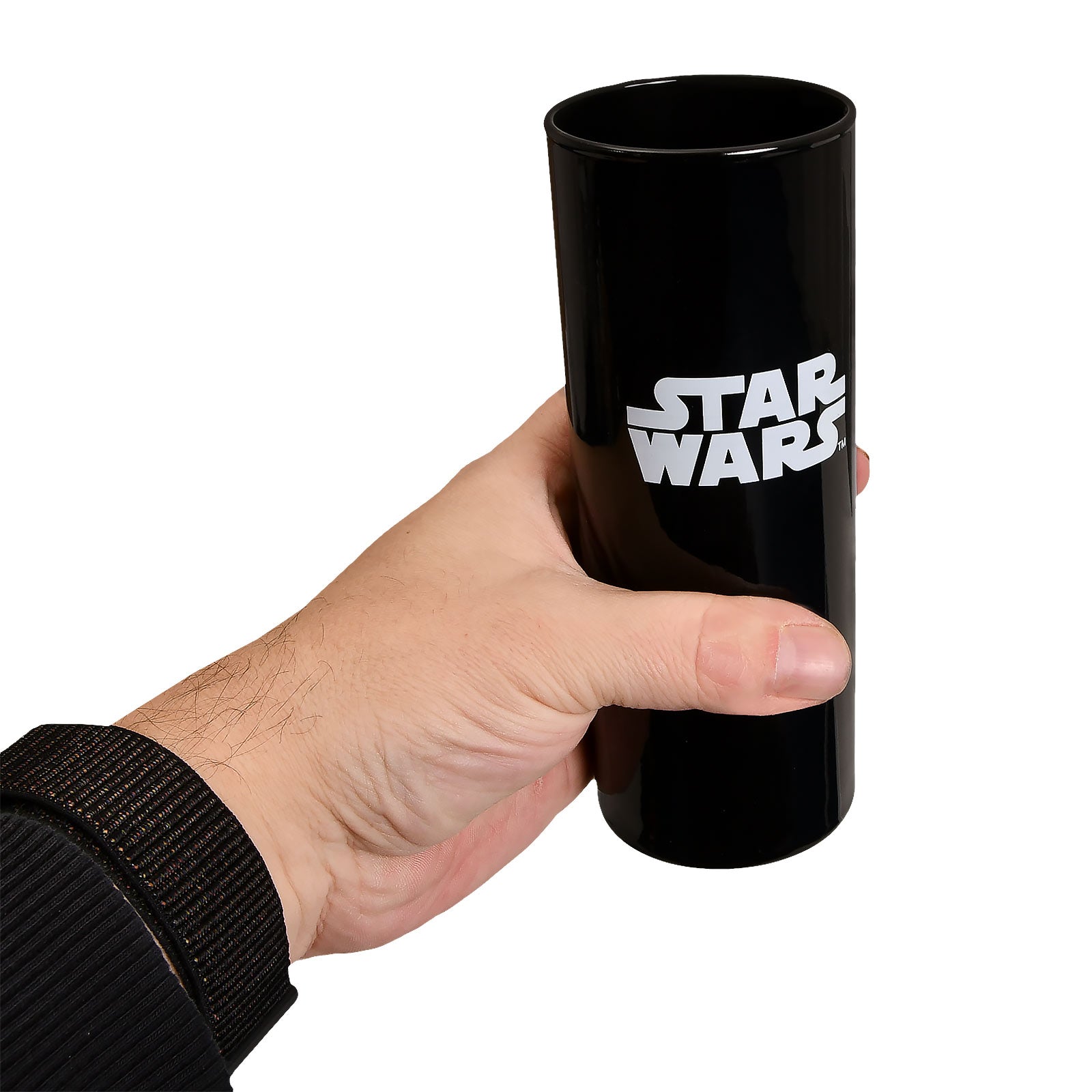 Productafbeelding Star Wars - Logo Glas zwart