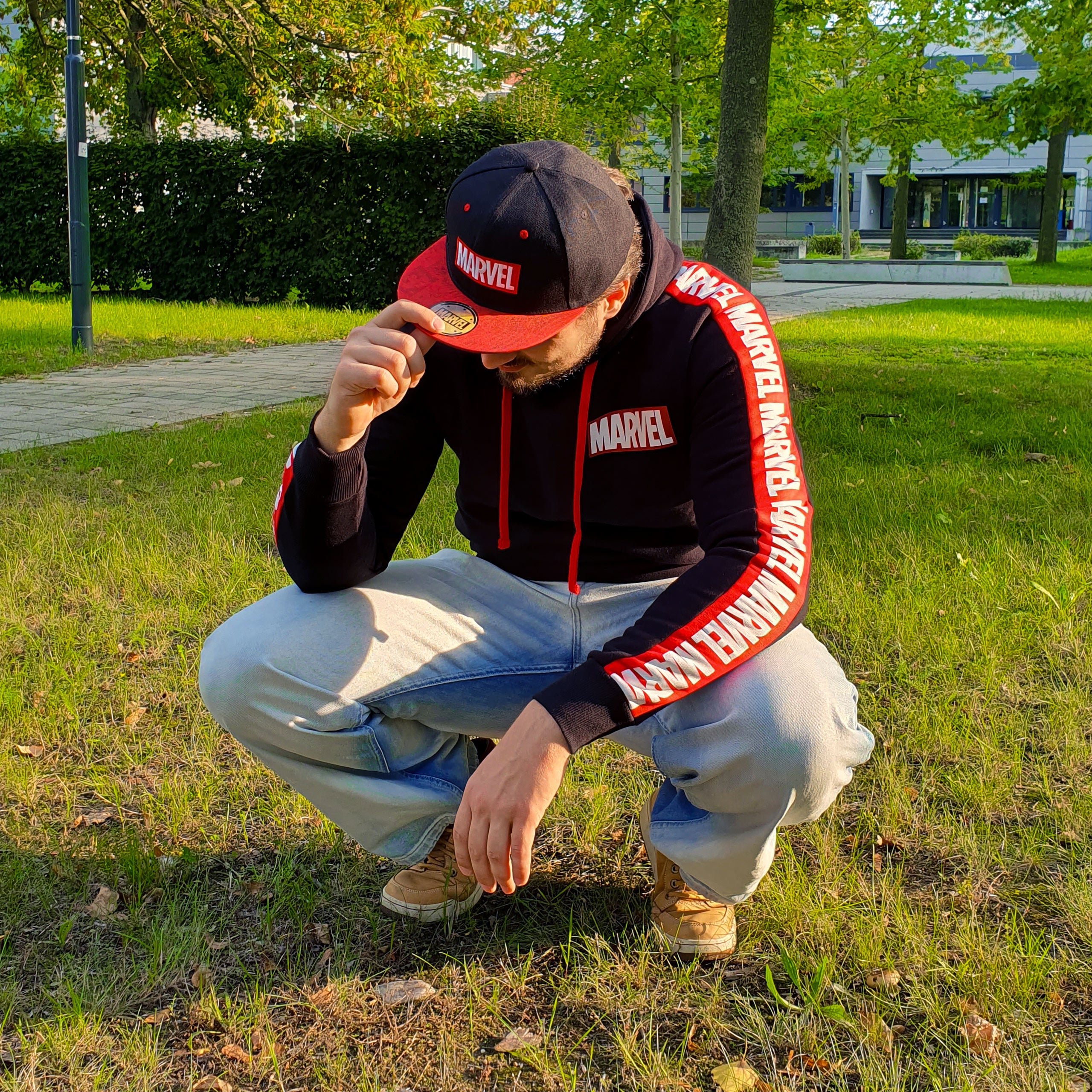 Productafbeelding Marvel Comics Baseball Cap zwart-rood