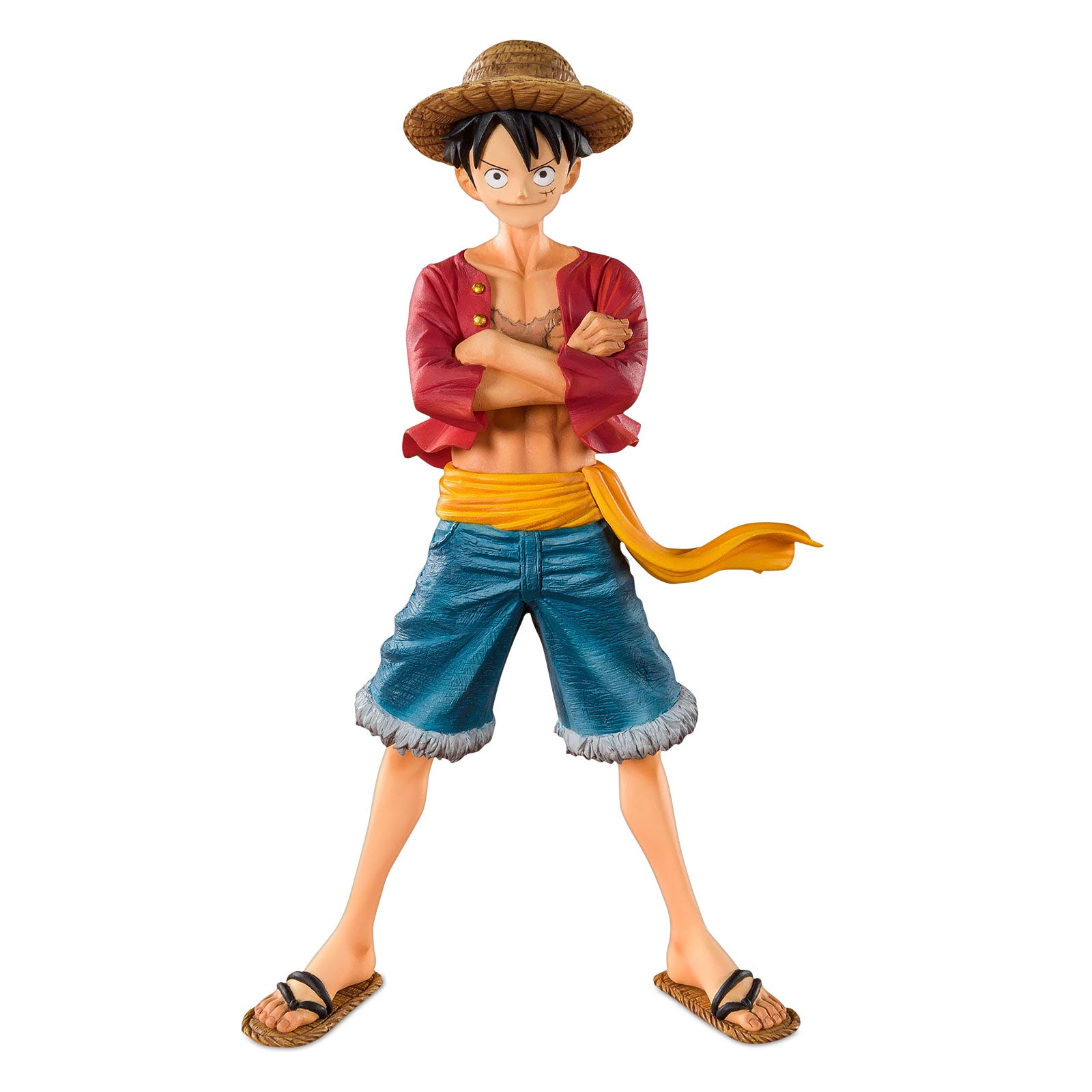 Productafbeelding One Piece - Strohoed Aap D. Luffy Figuur 15 cm
