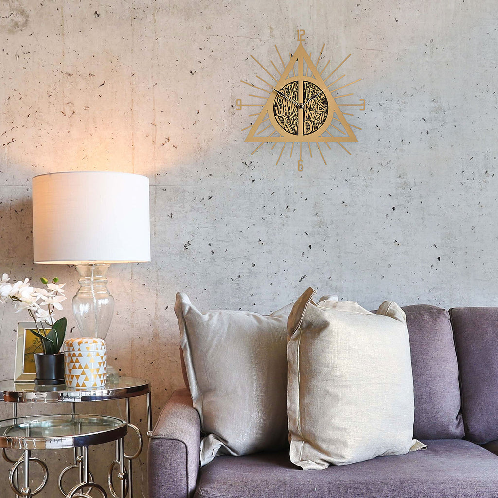 Productafbeelding Harry Potter - Relieken van de Dood Wandklok