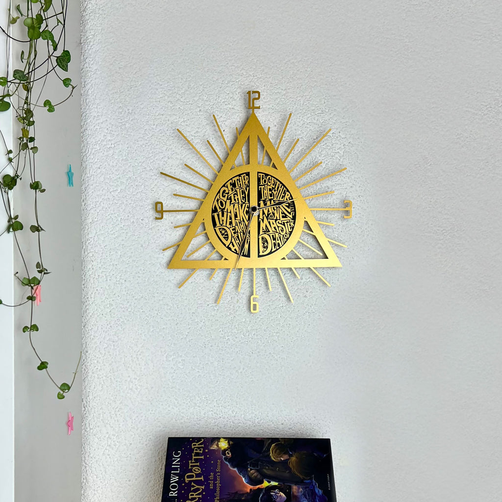 Productafbeelding Harry Potter - Relieken van de Dood Wandklok