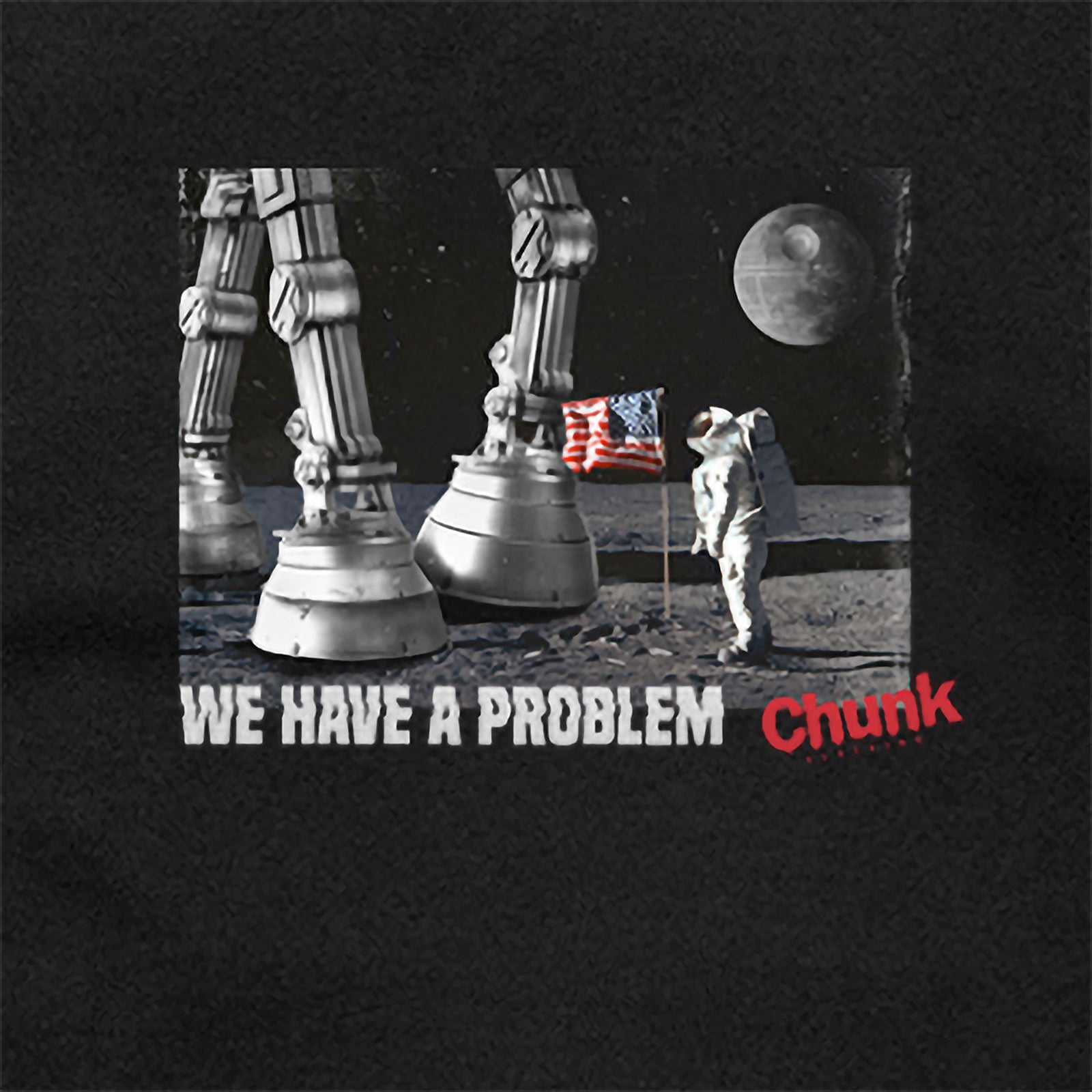 Productafbeelding Houston We Hebben een Probleem T-Shirt voor Star Wars Fans Zwart