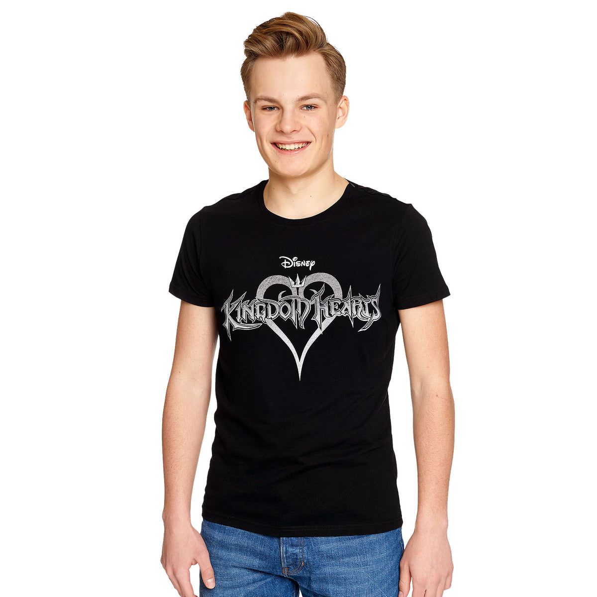 Productafbeelding Kingdom Hearts - Logo T-shirt zwart