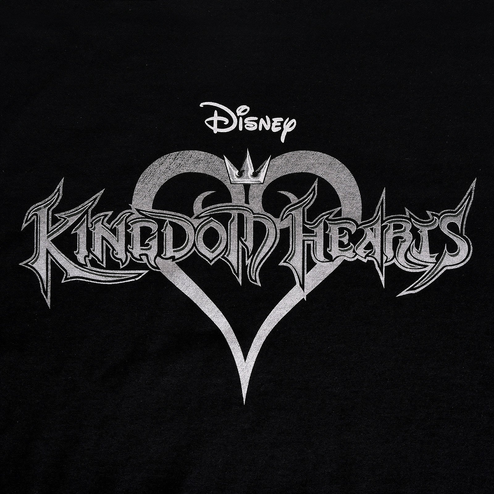Productafbeelding Kingdom Hearts - Logo T-shirt zwart