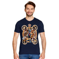 Productafbeelding Kingdom Hearts - Karakters T-shirt blauw