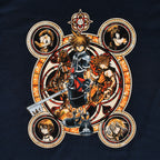 Productafbeelding Kingdom Hearts - Karakters T-shirt blauw