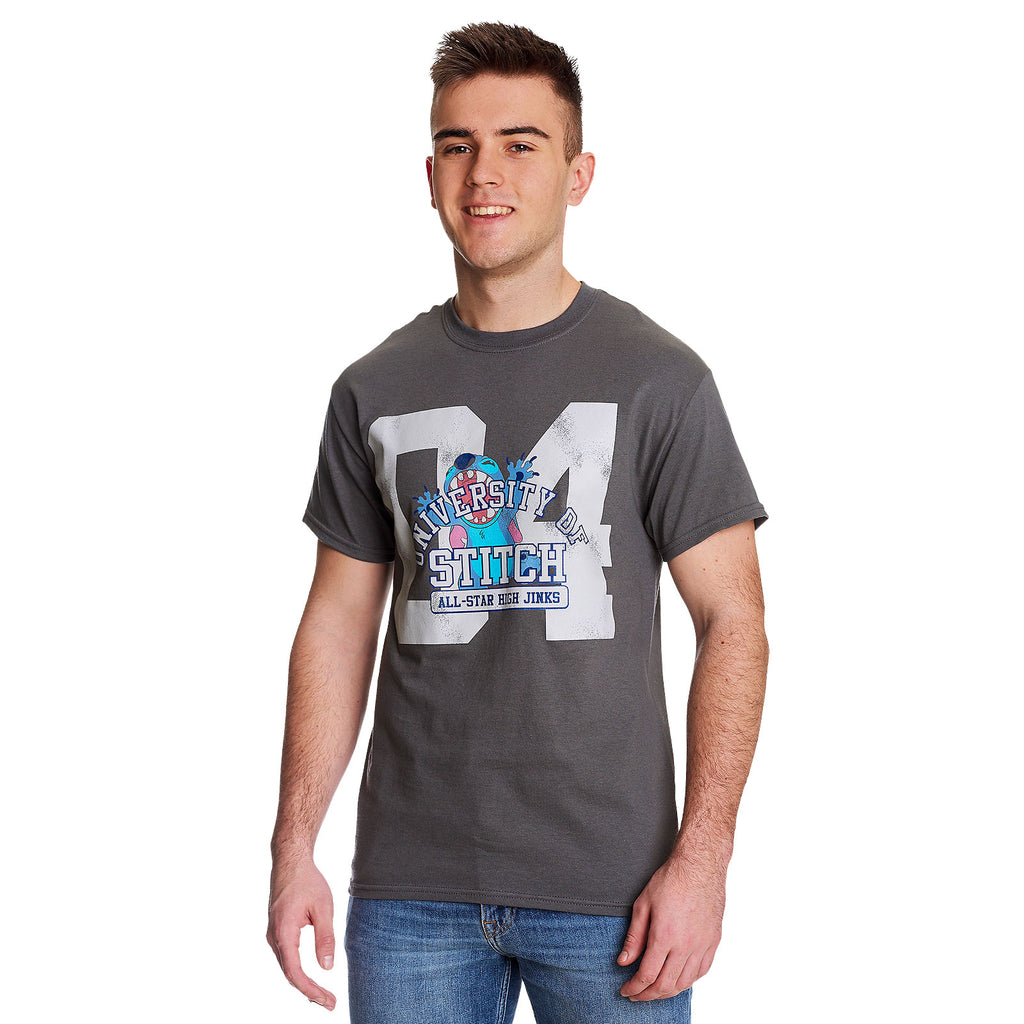 Productafbeelding Lilo & Stitch - University of Stitch T-shirt grijs
