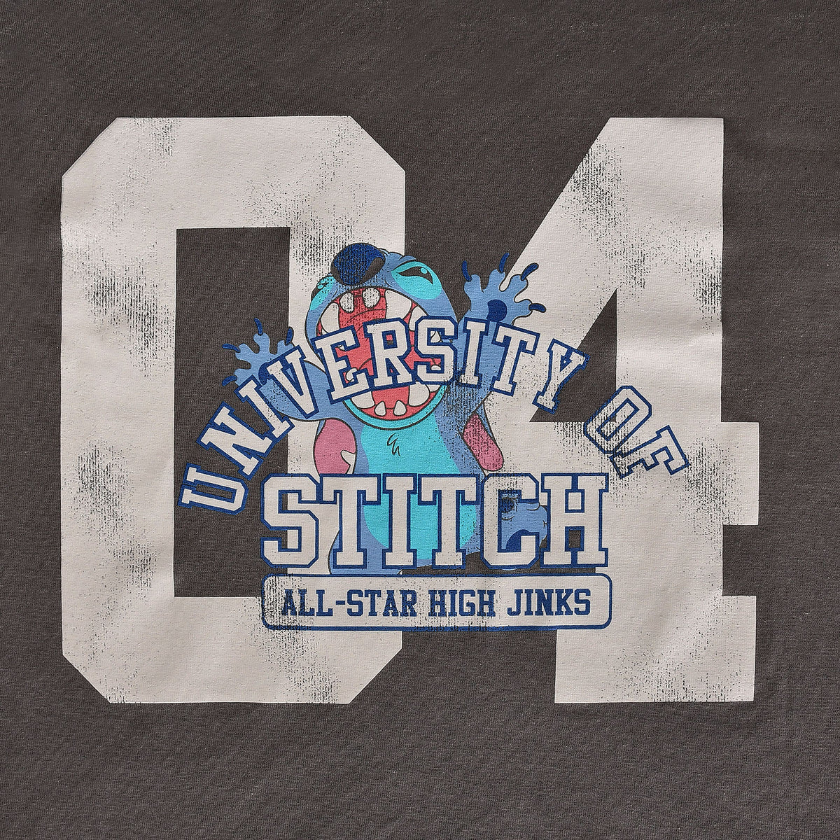 Productafbeelding Lilo & Stitch - University of Stitch T-shirt grijs