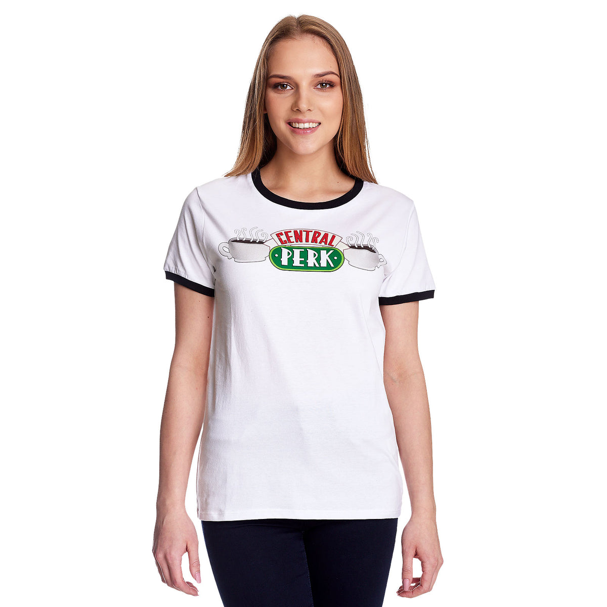 Productafbeelding Friends - Central Perk T-shirt Dames wit