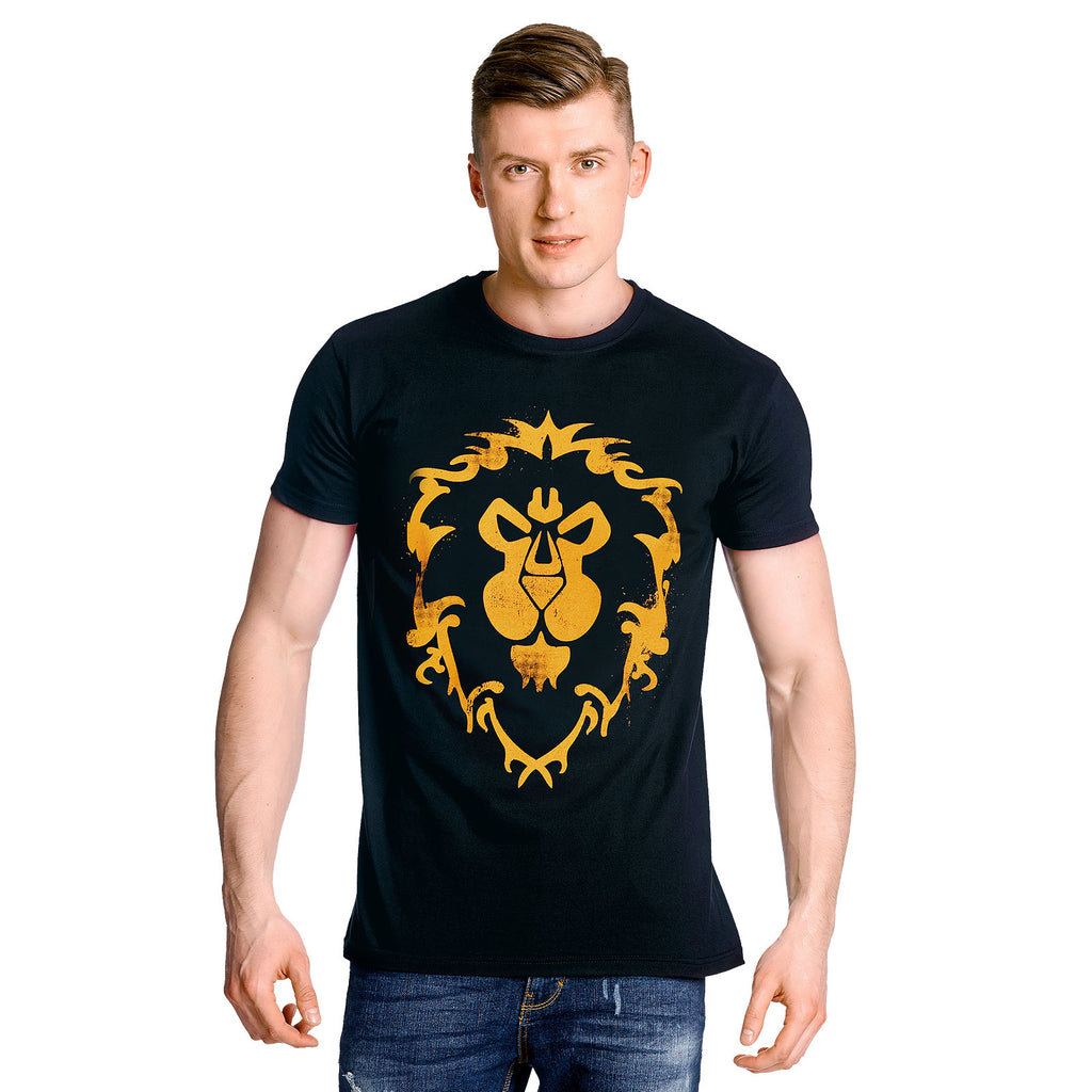 Productafbeelding World of Warcraft - Alliance Spray Logo T-Shirt Blauw