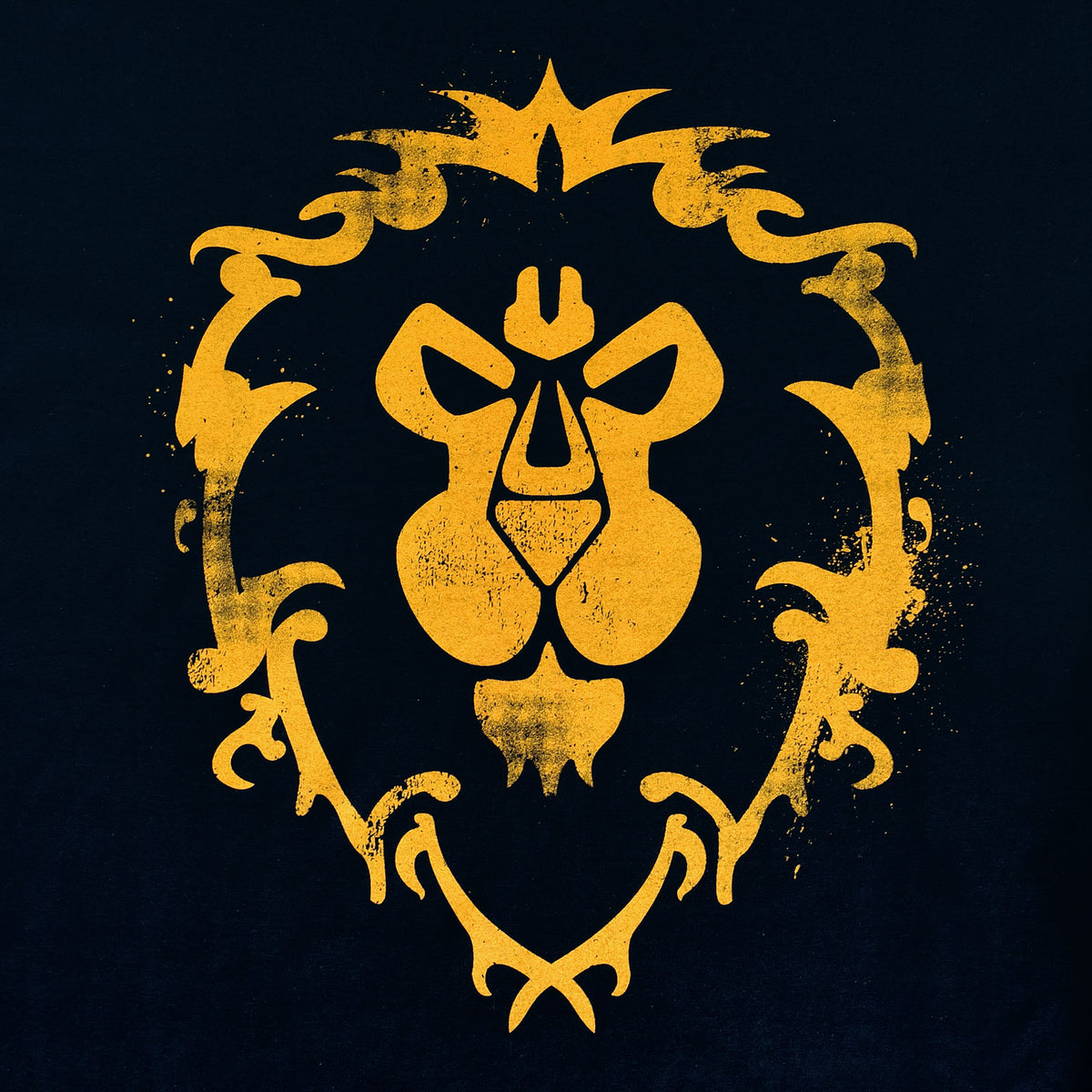 Productafbeelding World of Warcraft - Alliance Spray Logo T-Shirt Blauw