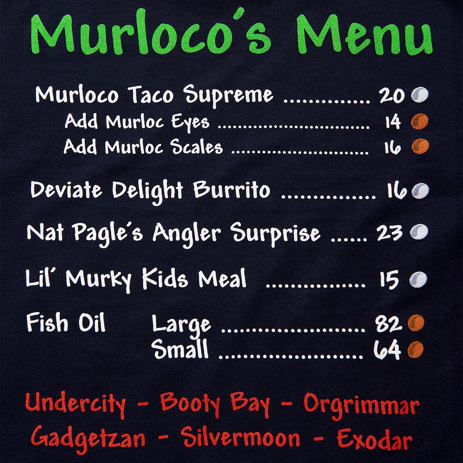 Productafbeelding World of Warcraft - Murloco's T-shirt blauw