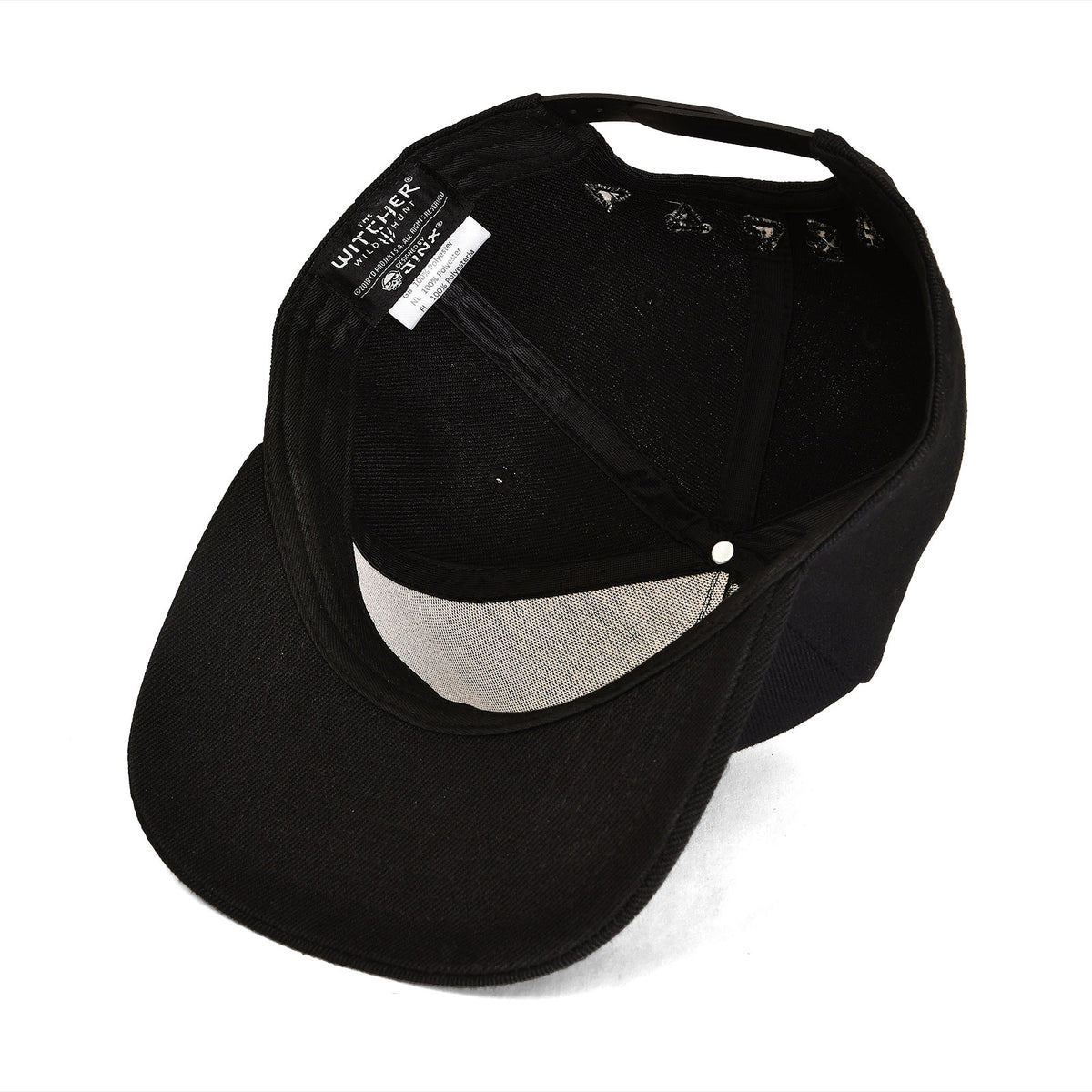 Productafbeelding Witcher - Wolf Silhouet Snapback Cap zwart