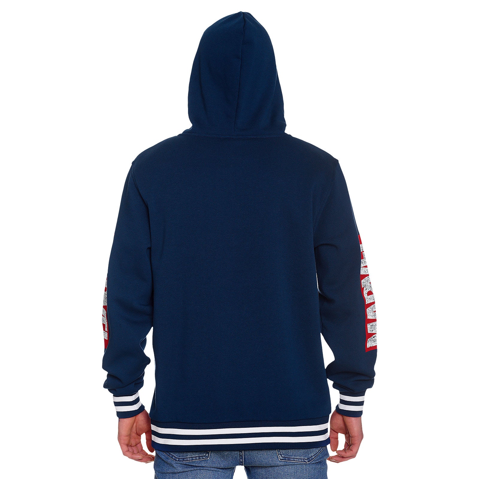 Productafbeelding Captain America - Shield Distressed Logo Hoodie blauw
