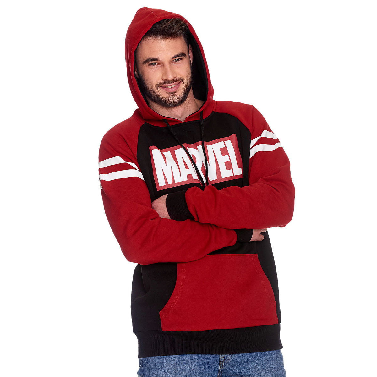 Product image Marvel - Logo Hoodie red-black